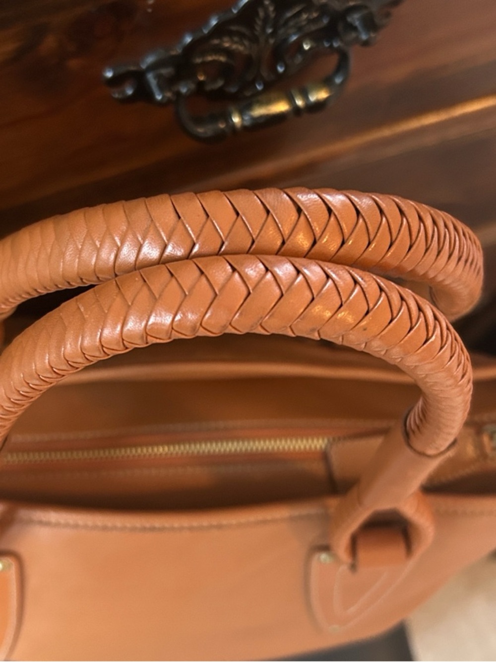 Excellent condition RARE MCM Munchen Leather Tote Bag. - Picture 4 of 11